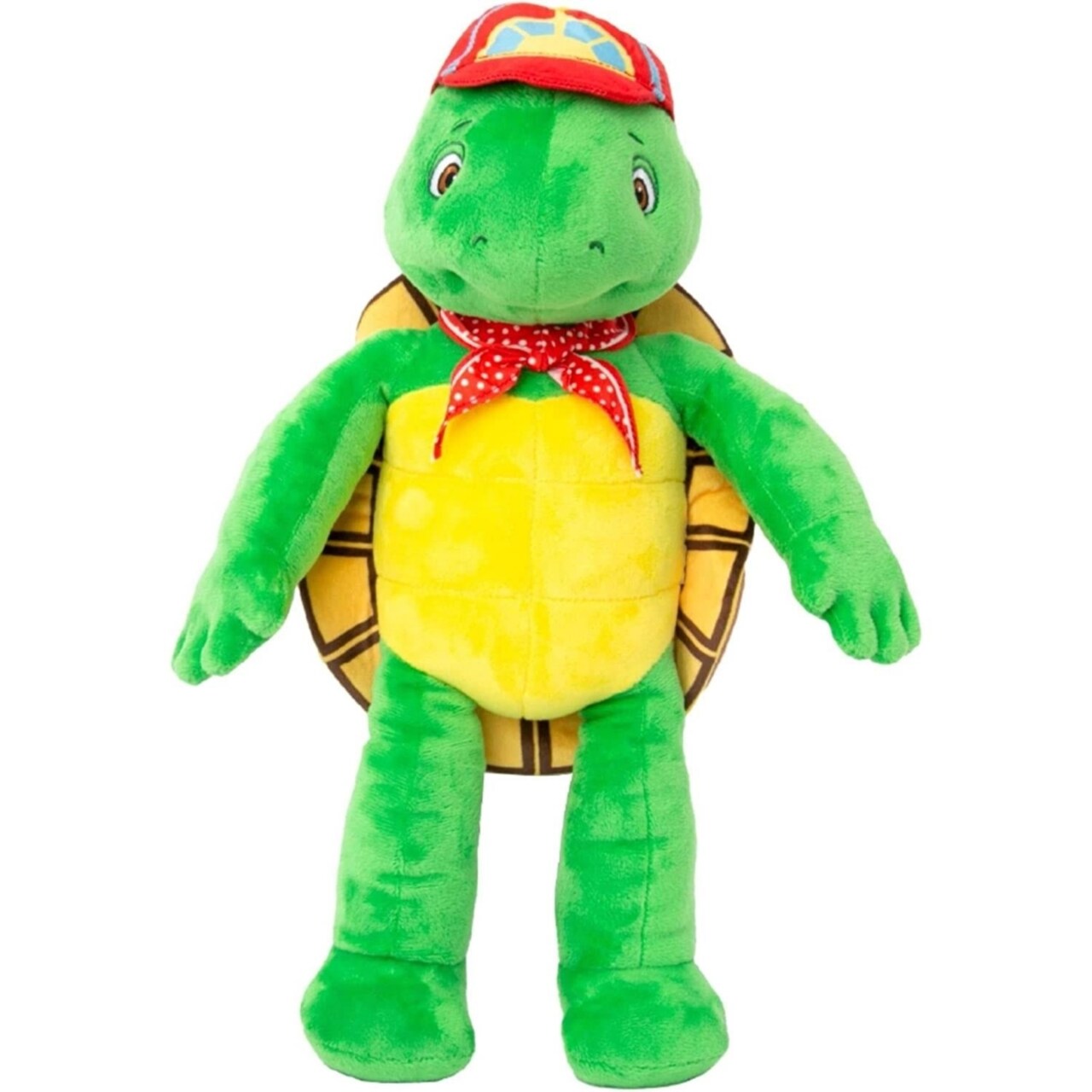 Franklin The Turtle Plush Doll 14" Mighty Mojo Stuffed Animal Hat Bandana